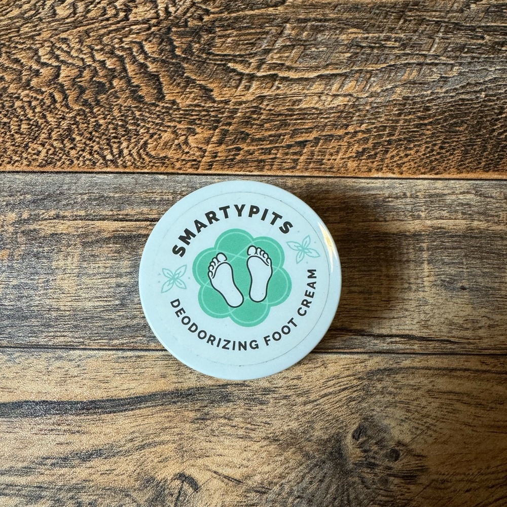 Smarty Pits Deodorizing Foot Cream - Minty Fresh